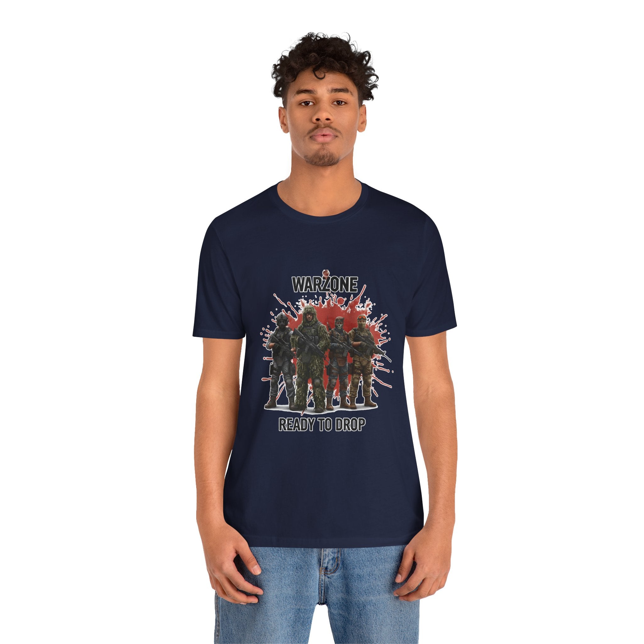Warzone Drop T-shirt for Squad's Fashion Sense and Diverse K/D Ratio