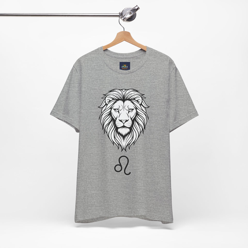 Leo Zodiac T-shirt- Black & White Leo unisex Shirt