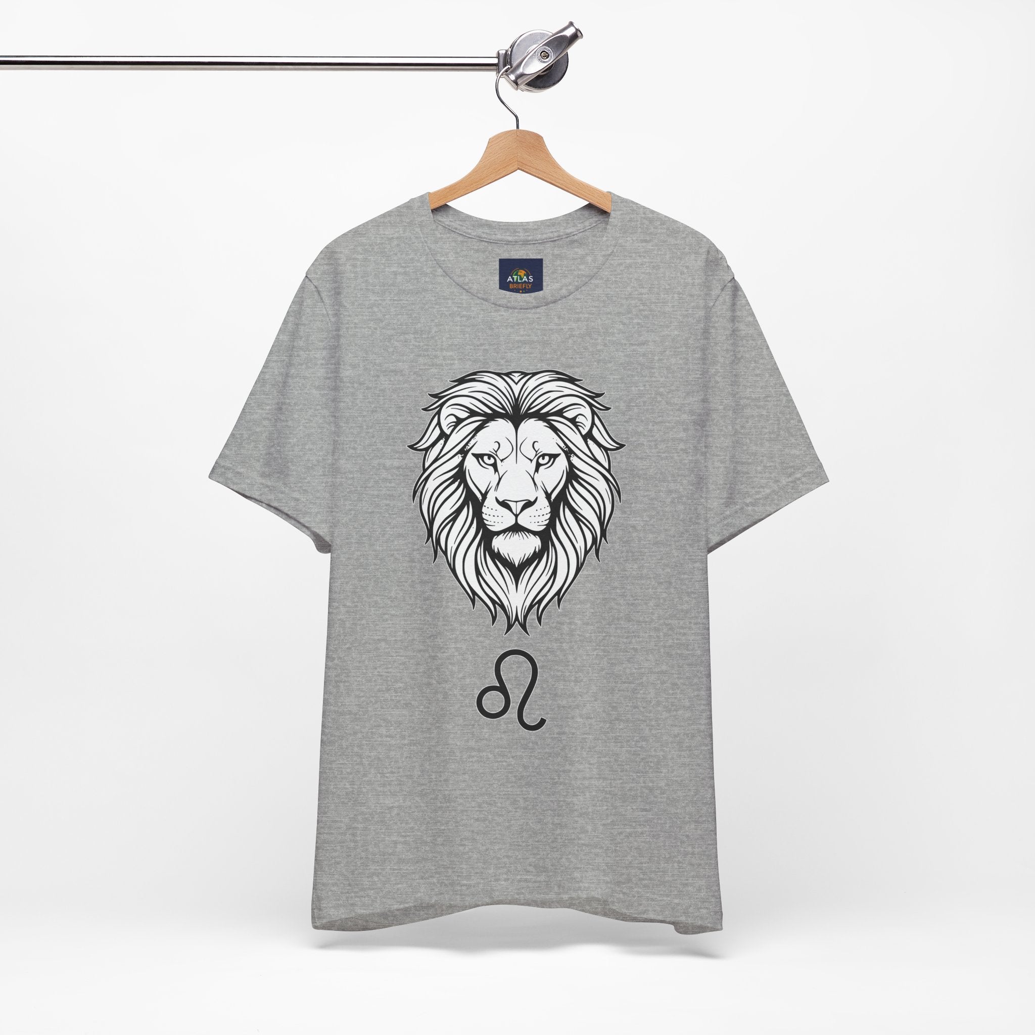 Leo Zodiac T-shirt- Black & White Leo unisex Shirt