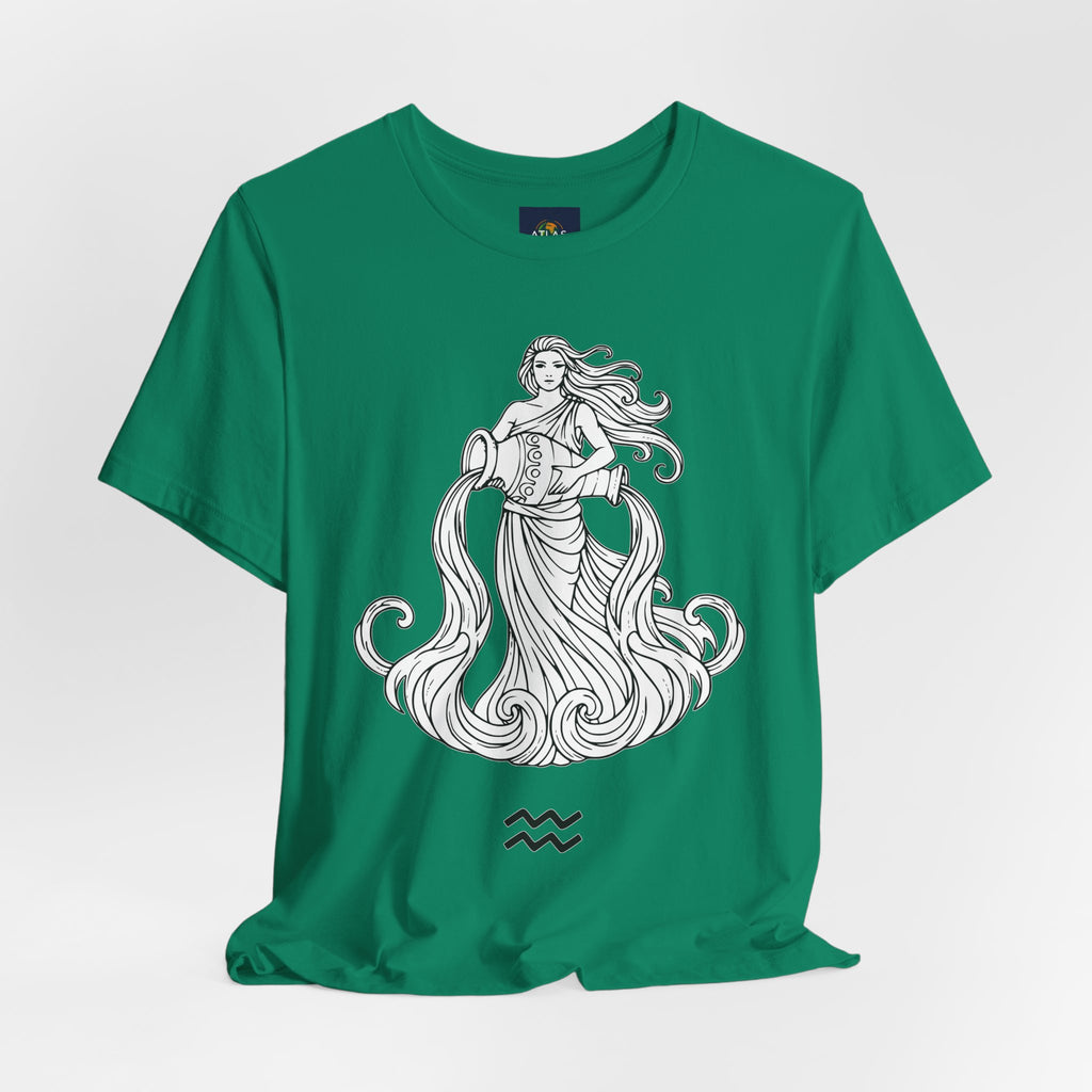 Aquarius Zodiac Tee - Unisex Astrology T-Shirt for Trendy Style
