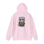Hufflepurr Harry Potter Hoodie - Funny Wizarding World Sweatshirt | Cute Potter Cat Gift - Atlas Briefly