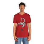 Scorpio Zodiac Tee - Unisex Minimalist Black and White Design