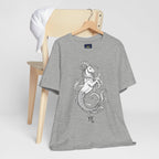 Capricorn Zodiac Tee - Unisex Minimalist Horoscope Shirt in Black and White