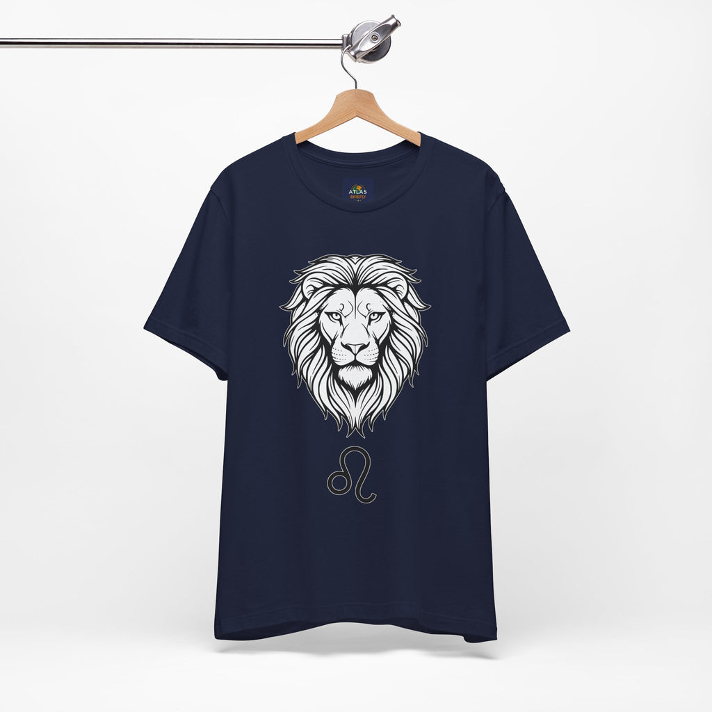 Leo Zodiac T-shirt- Black & White Leo unisex Shirt