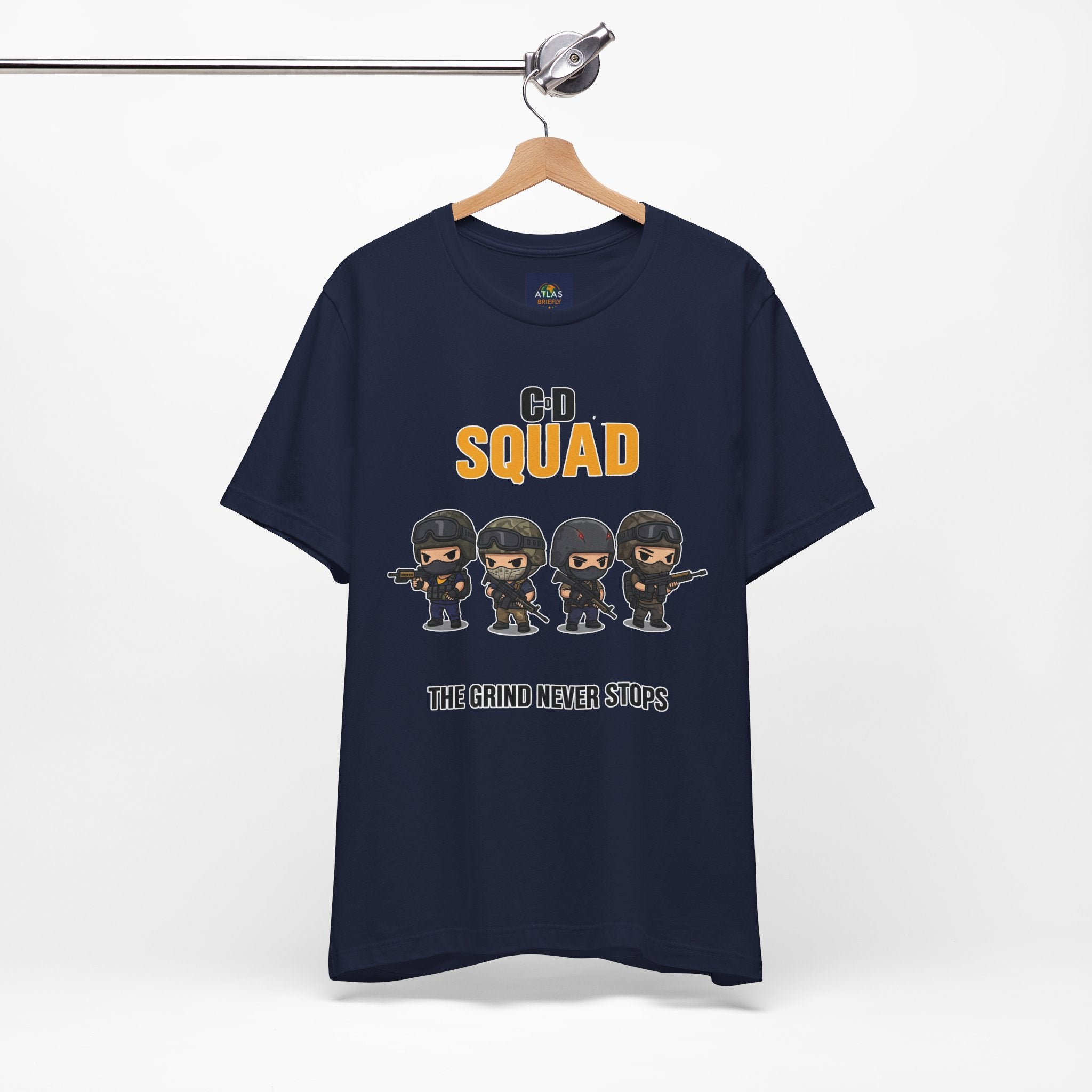 CoD Squad Tee for Gamers: The Grind Never Stops