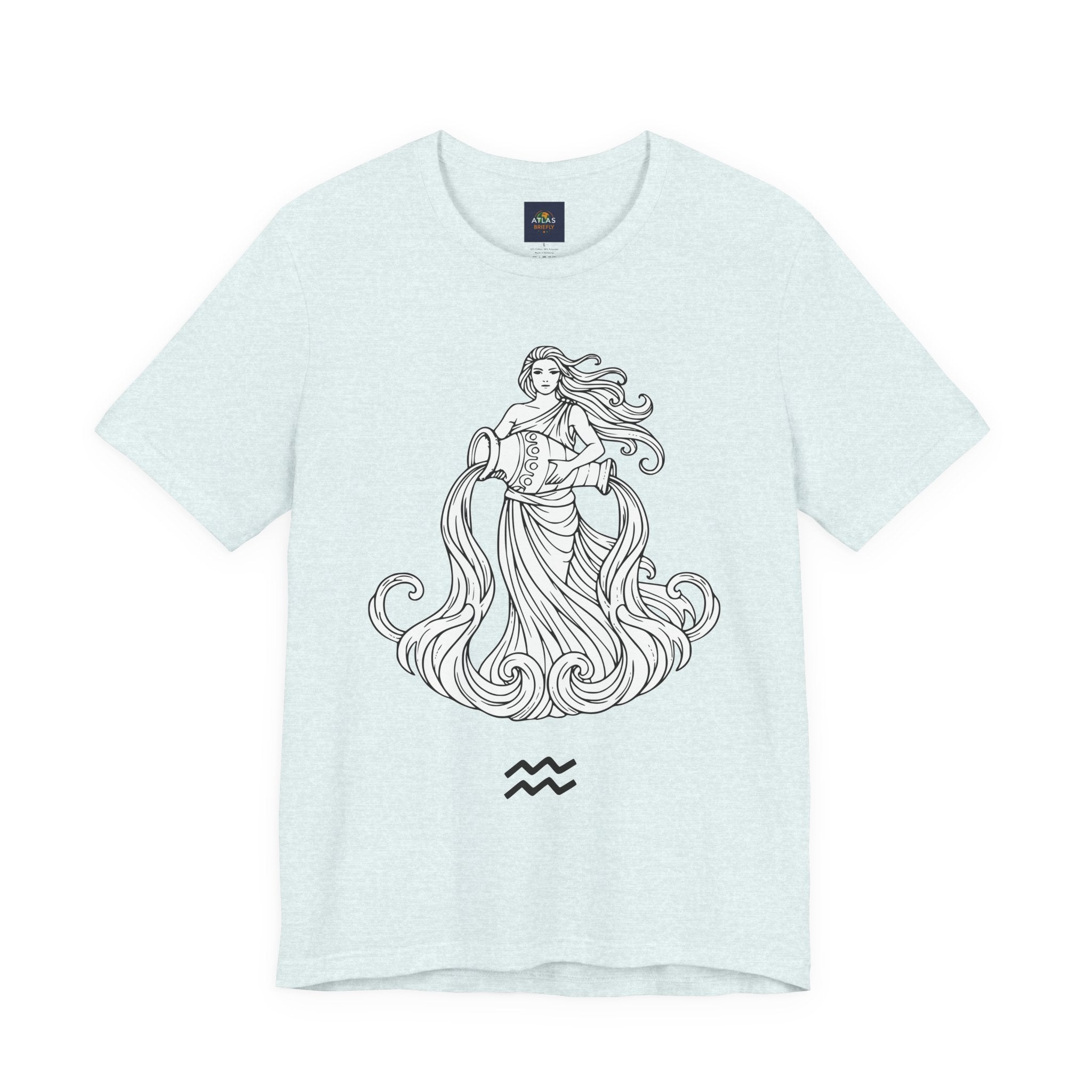 Aquarius Zodiac Tee - Unisex Astrology T-Shirt for Trendy Style