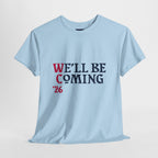 "We'll Be Coming '26" Scotland World Cup T-Shirt | Premium Tartan Army Fan Gear