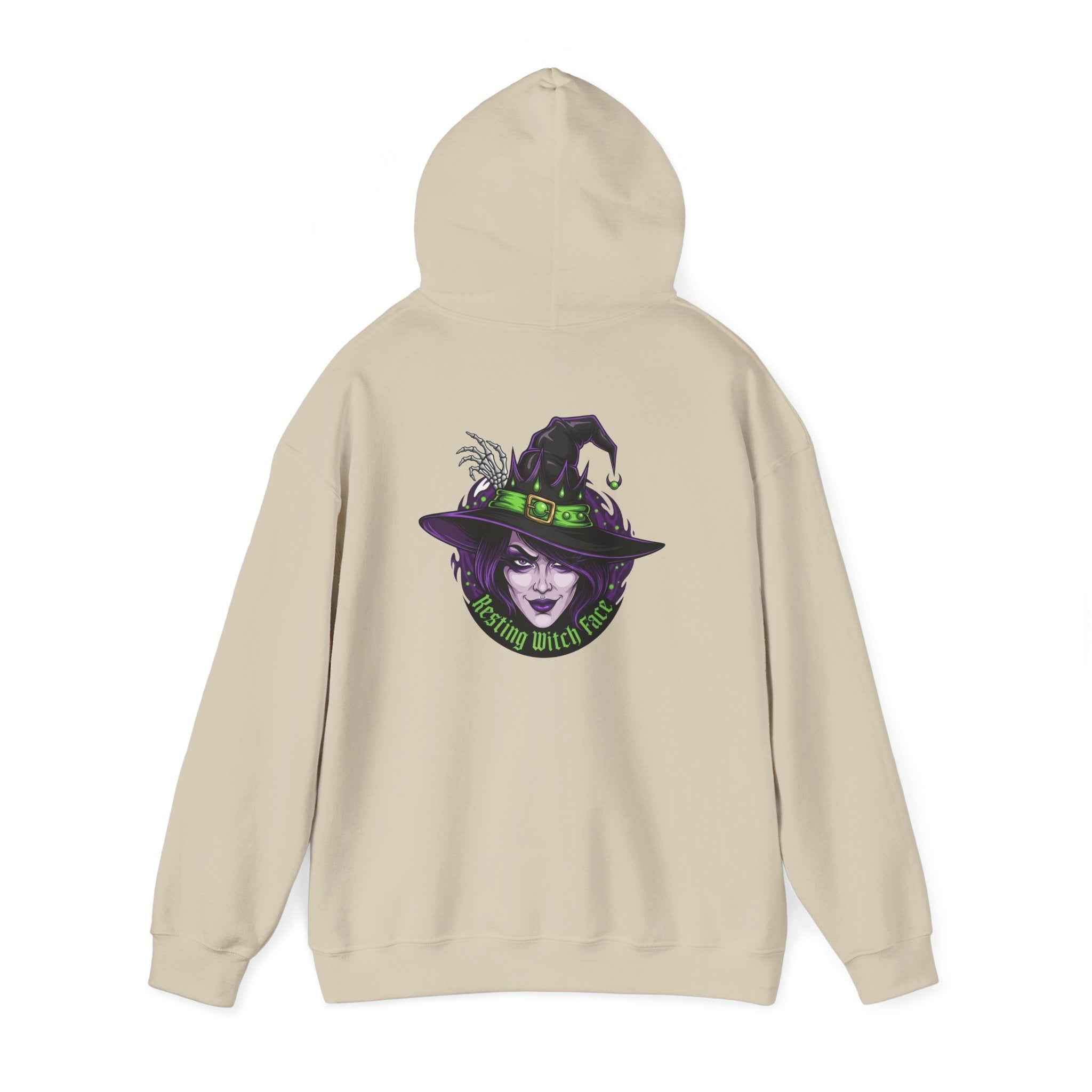 Resting Witch Face Hoodie - Funny Halloween Gift for Witches - Atlas Briefly