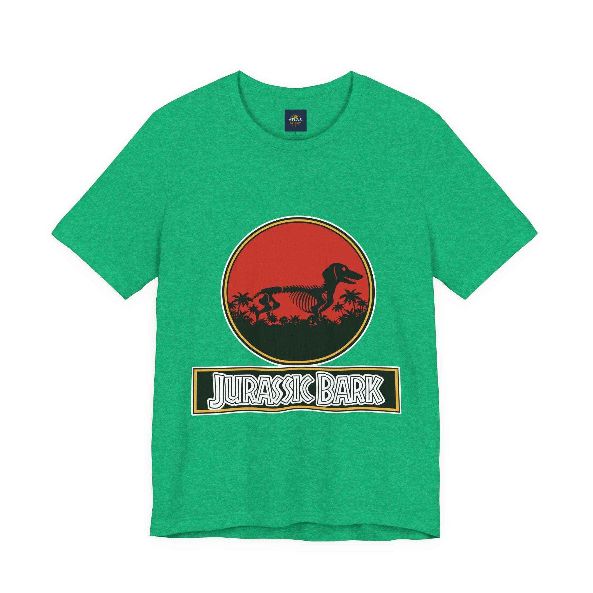 Dachshund Jurassic Bark T-Shirt - Perfect Wiener Dog Gift for Pet Lovers - Atlas Briefly