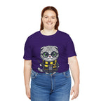 Hufflepurr Harry Potter T-Shirt - Funny Wizarding World Tee | Cute Potter Cat Gift - Atlas Briefly