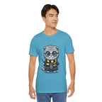 Hufflepurr Harry Potter T-Shirt - Funny Wizarding World Tee | Cute Potter Cat Gift - Atlas Briefly