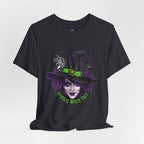 Resting Witch Face Halloween T-Shirt - Funny Witch Tee for Women & Men | Halloween Graphic Shirt - Atlas Briefly